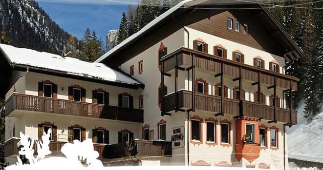 Hotel Alpino Plan セルヴァ・ディ・ヴァル・ガルデーナ エクステリア 写真